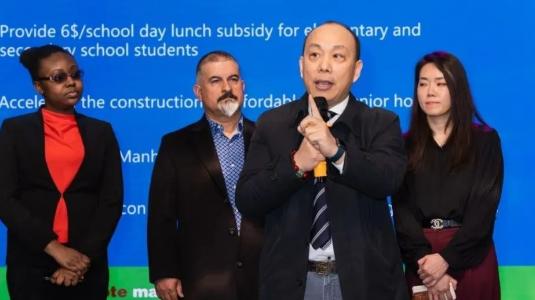 前多伦多市长候选人龚晓华 宣布参选加拿大联邦国会议员